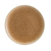 Bonna China Luca Salmon Matte dia.8.25"  Round Brown Porcelain Plate (Set of 4)